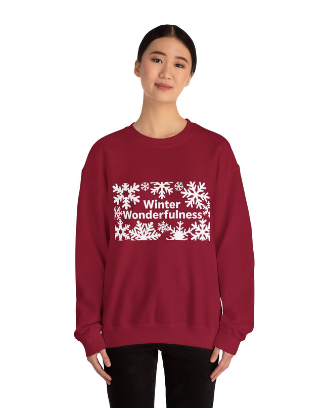 "Winter Wonderfulness" Unisex Adult Sweatshirt