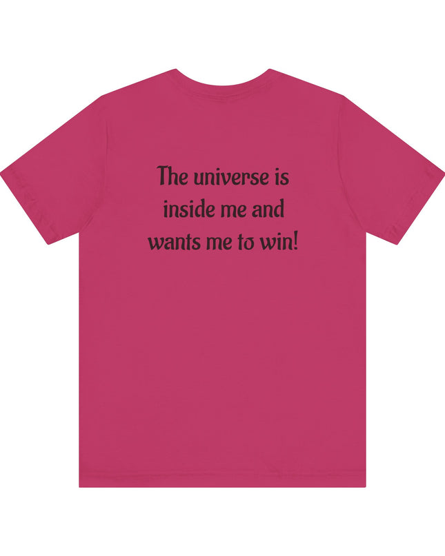"The Universe is inside Me" Unisex Jersey Short Sleeve Tee