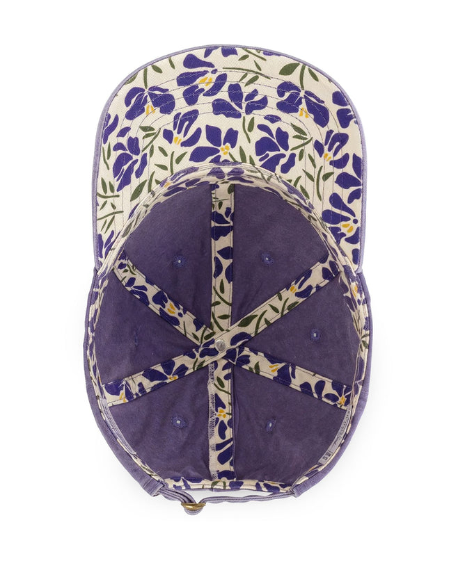 "Marin County Cat Mom" Women's Pigment-Dyed Cap with Fashion Undervisor (Embroidery)
