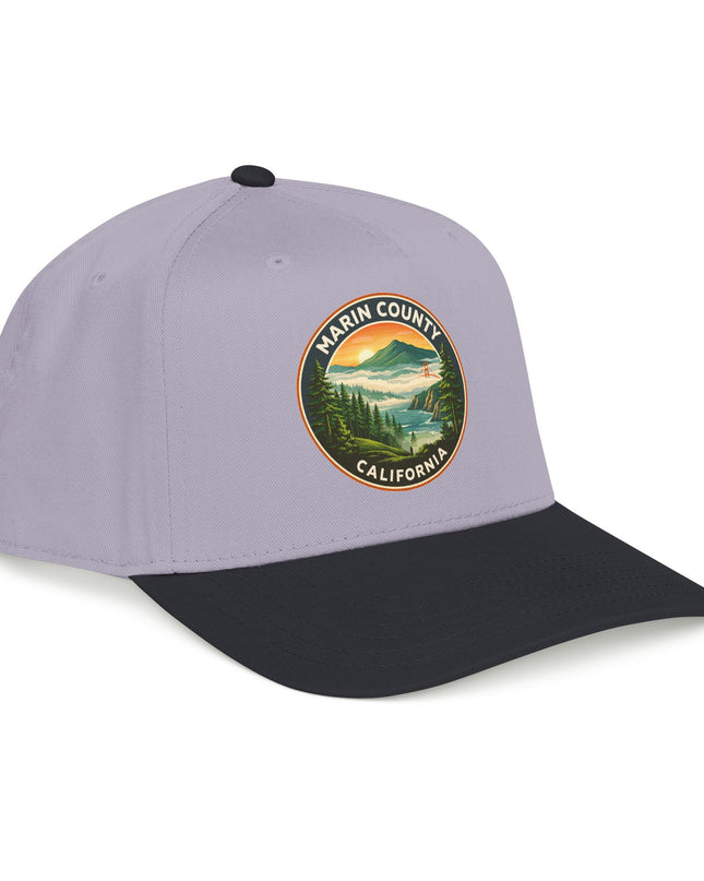 "Marin County, Above the Fog" Mid Profile Baseball Cap