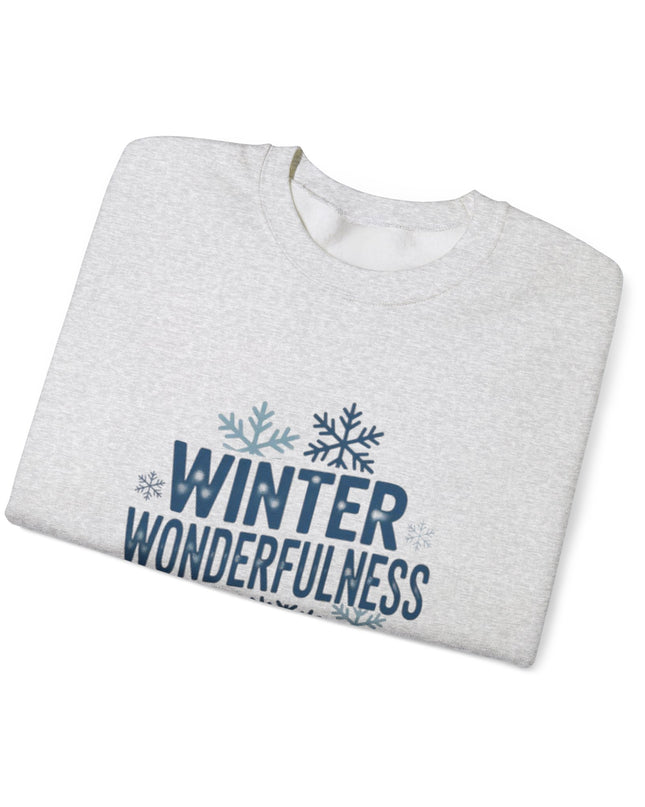 "Winter Wonderfulness" Unisex Adult Sweatshirt