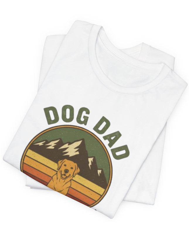 "Dog Dad Adventure Crew" Unisex Jersey Short Sleeve Tee