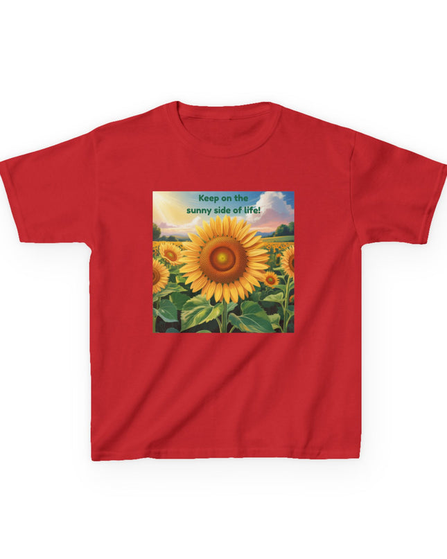 "Keep on the Sunny Side of Life" Kids Heavy Cotton Tee