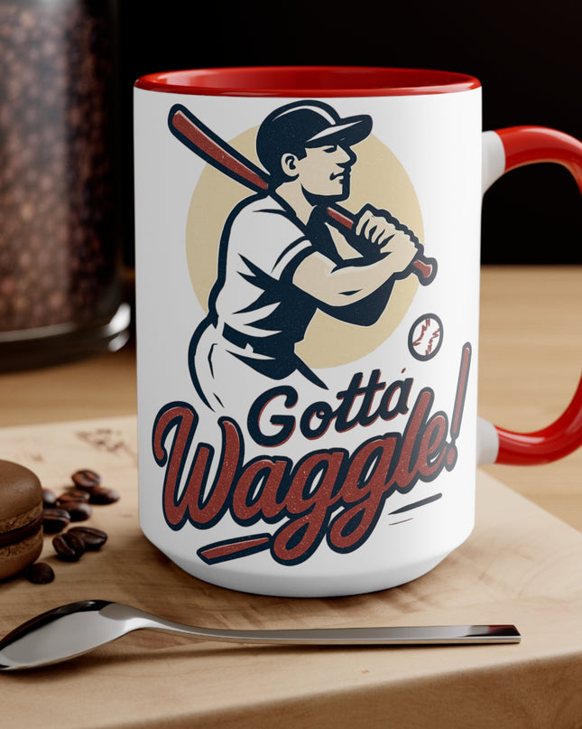 "Gotta Waggle!" Accent Mug