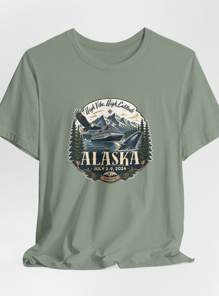 "Alaska" Unisex Jersey Short Sleeve Tee