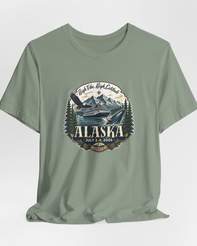 "Alaska" Unisex Jersey Short Sleeve Tee