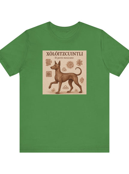 "Xoloitzcuintli - el perro mexicano" Unisex Jersey Short Sleeve Tee