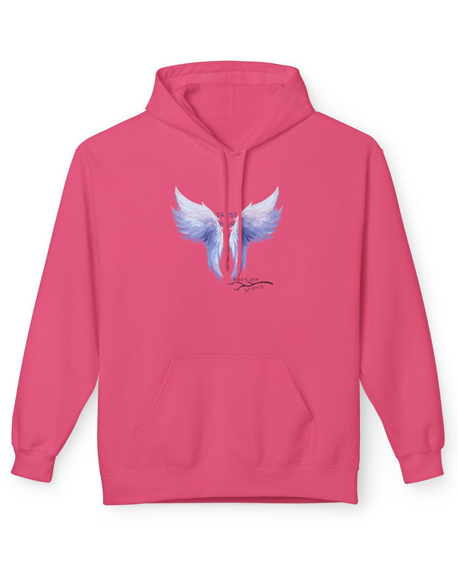 "Trust your Wings, Not the Branch" Unisex Midweight Softstyle Fleece Hoodie