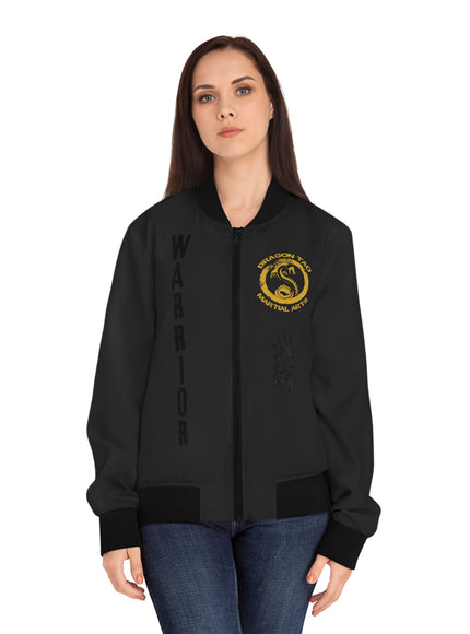 "Dragon Tao" Women's Bomber Jacket (AOP)