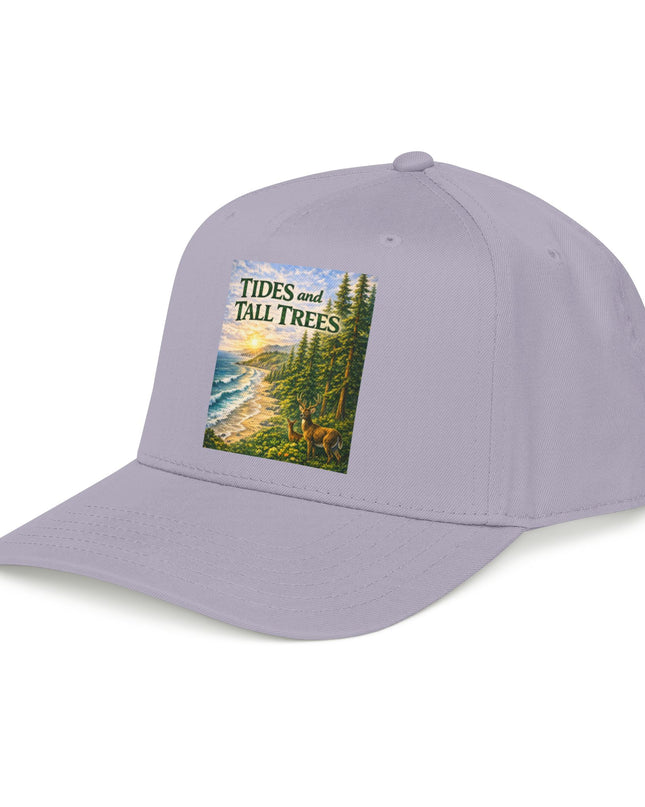 "Tides and Tall Trees" Mid Profile Baseball Cap