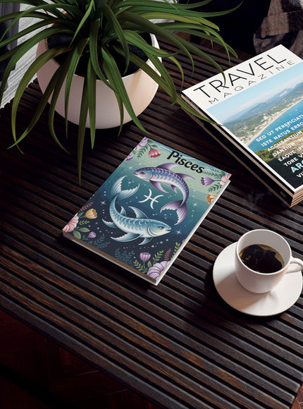 "Pisces" Hardcover Journal
