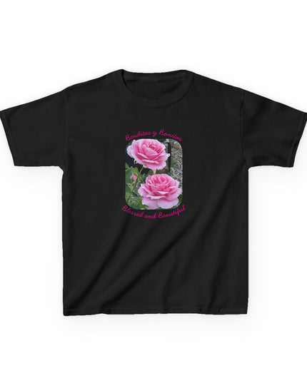 "Blessed and Beautiful" Kids Heavy Cotton Tee