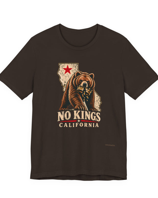 "No Kings Day" Unisex Jersey Short Sleeve Tee