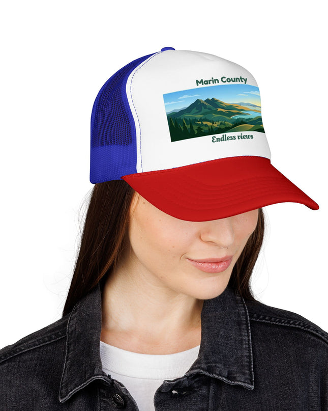 "Marin County - Endless Views" Foam Trucker Hat