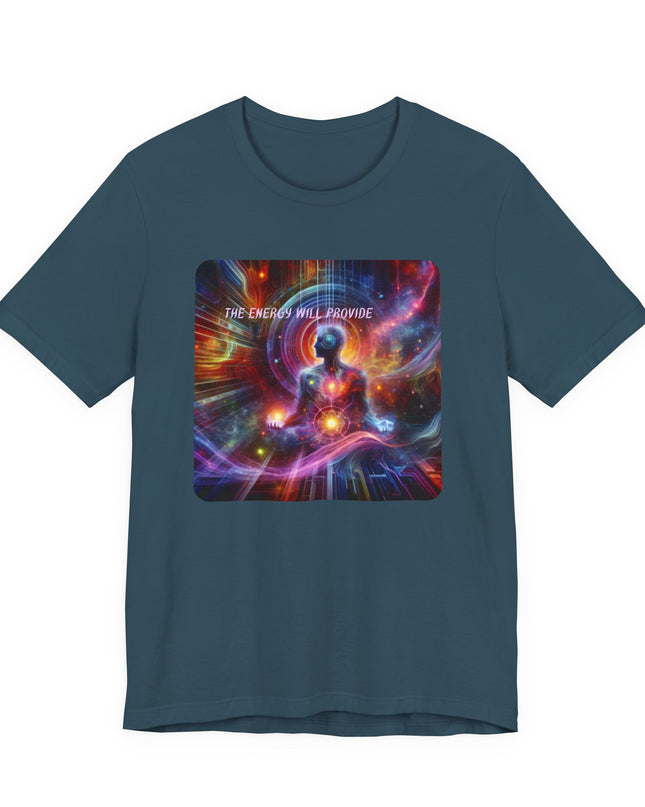 "The Energy will Provide, (Energy for Success)" Unisex Jersey Short Sleeve Tee