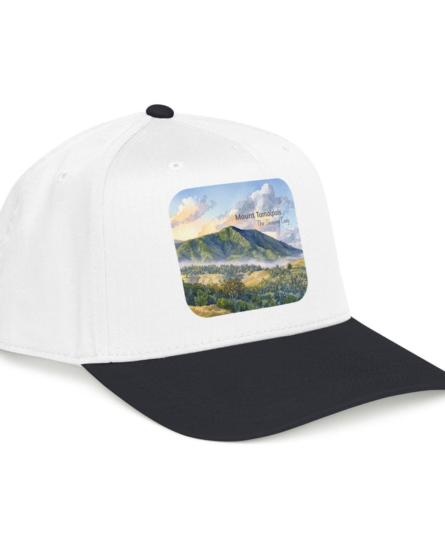 "Mount Tamalpais, the Sleeping Lady" Mid Profile Baseball Cap