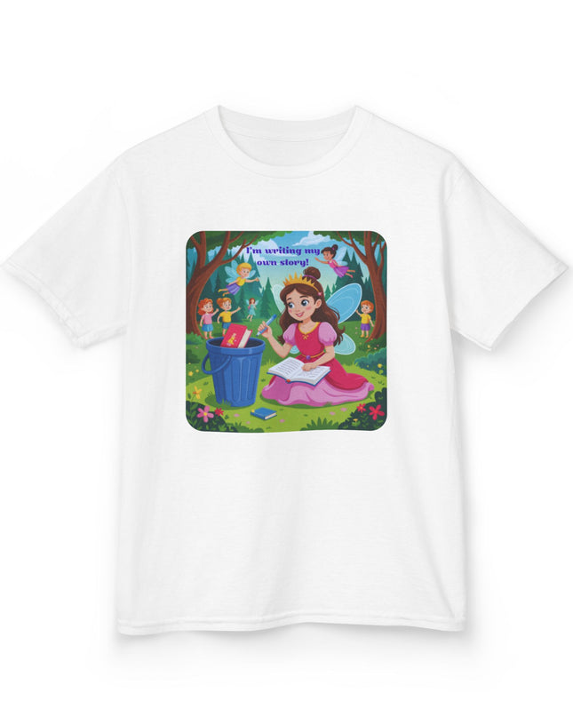 "I'm Writing my Own Story!" Kids Heavy Cotton Tee