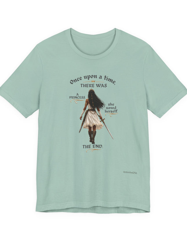 "She Saved Herself V4" Unisex Jersey Short Sleeve Tee