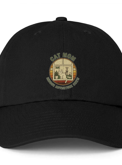 "Cat Mom Adventure Crew" Clean Up Cap