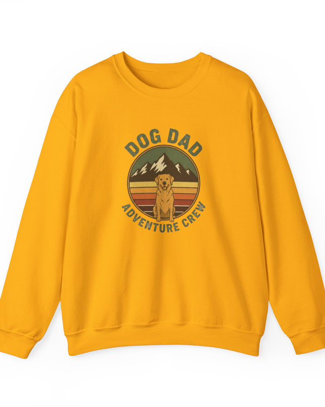 "Dog Dad Adventure Crew" Unisex  Adult Sweatshirt
