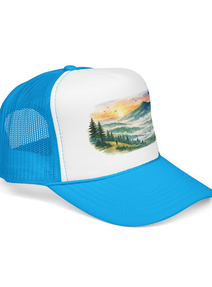 "Marin County, Where the Hills Meet the Sky" Foam Trucker Hat
