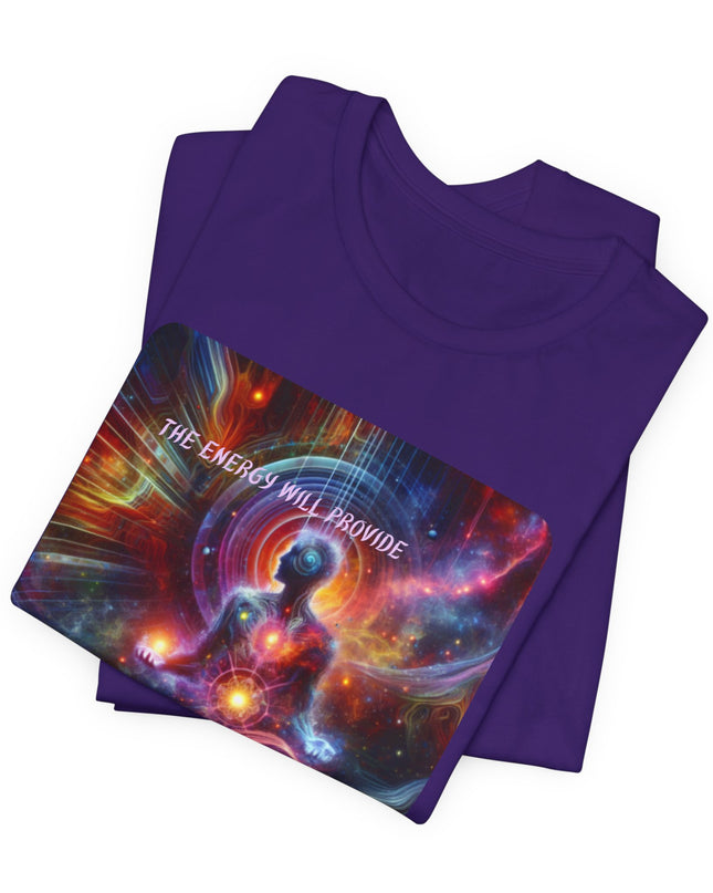 "The Energy will Provide, (Energy for Success)" Unisex Jersey Short Sleeve Tee