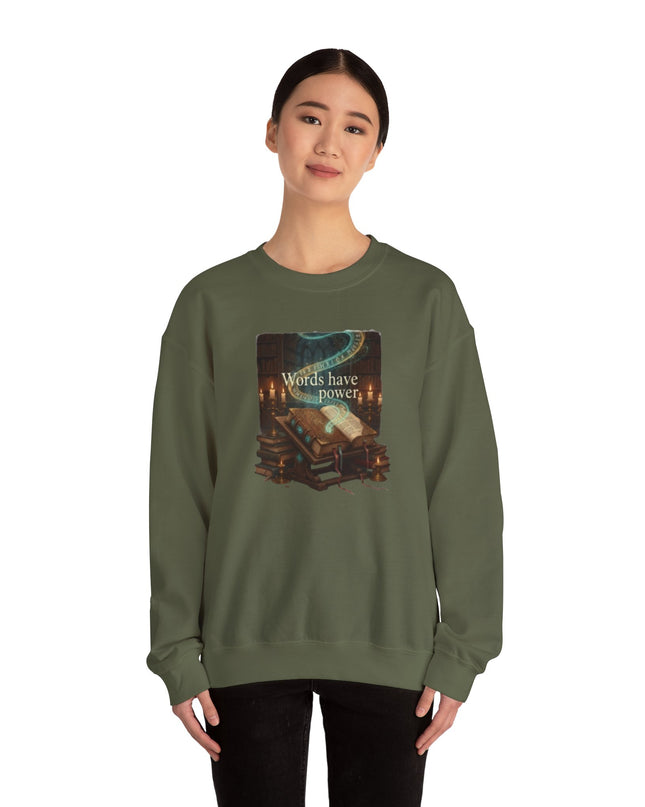 "Words Have Power" Unisex Adult Sweatshirt