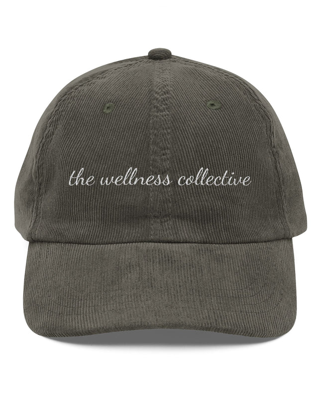 "The Wellness Collective" Vintage Corduroy Cap (Embroidery)