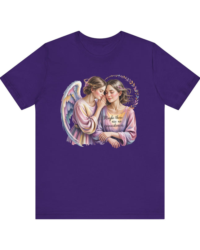 "Maybe There Are No Coincidences" Unisex Jersey Short Sleeve Tee