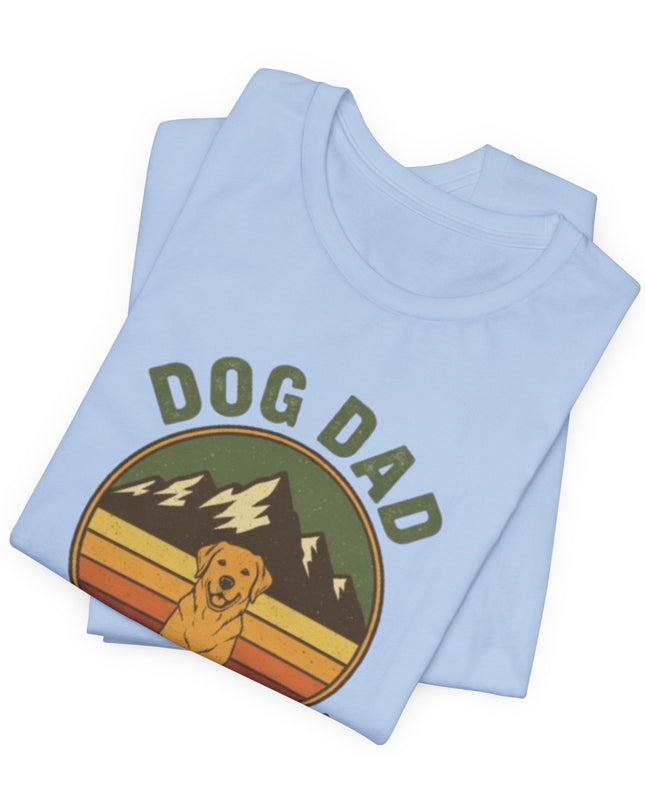 "Dog Dad Adventure Crew" Unisex Jersey Short Sleeve Tee