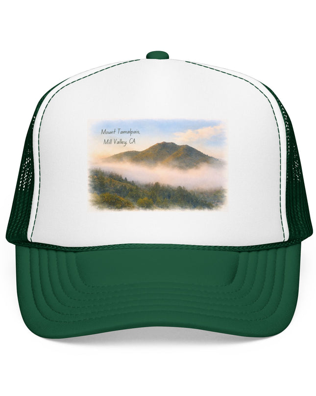 "Mount Tamalpais, Mill Valley, California" Foam Trucker Hat