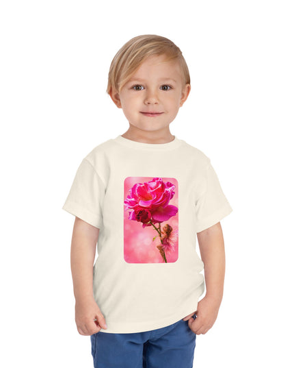 "Fairy Rose" Toddler Short Sleeve Tee