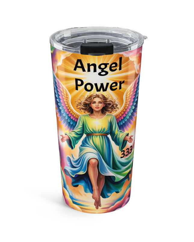 "Angel Power 333" Stainless Steel Tumbler 20oz