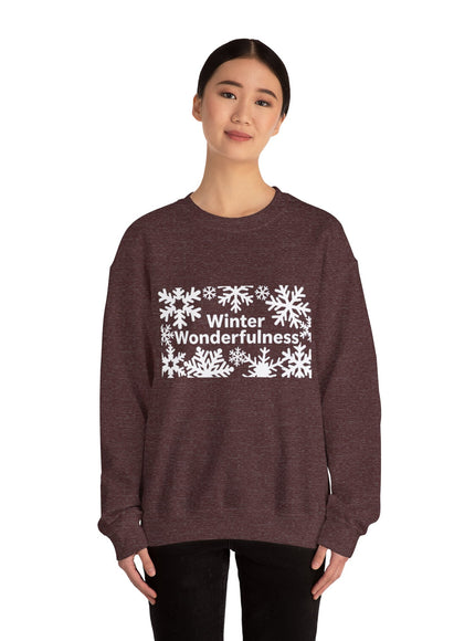 "Winter Wonderfulness" Unisex Adult Sweatshirt