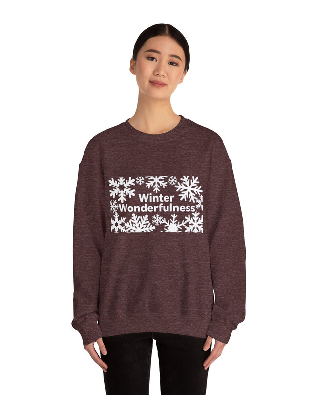 "Winter Wonderfulness" Unisex Adult Sweatshirt