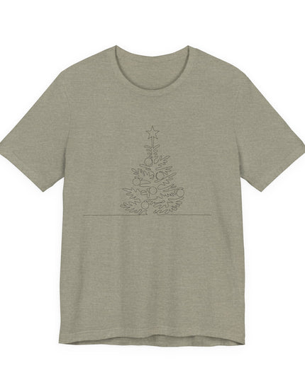 "Christmas Tree" Unisex Jersey Short Sleeve Tee