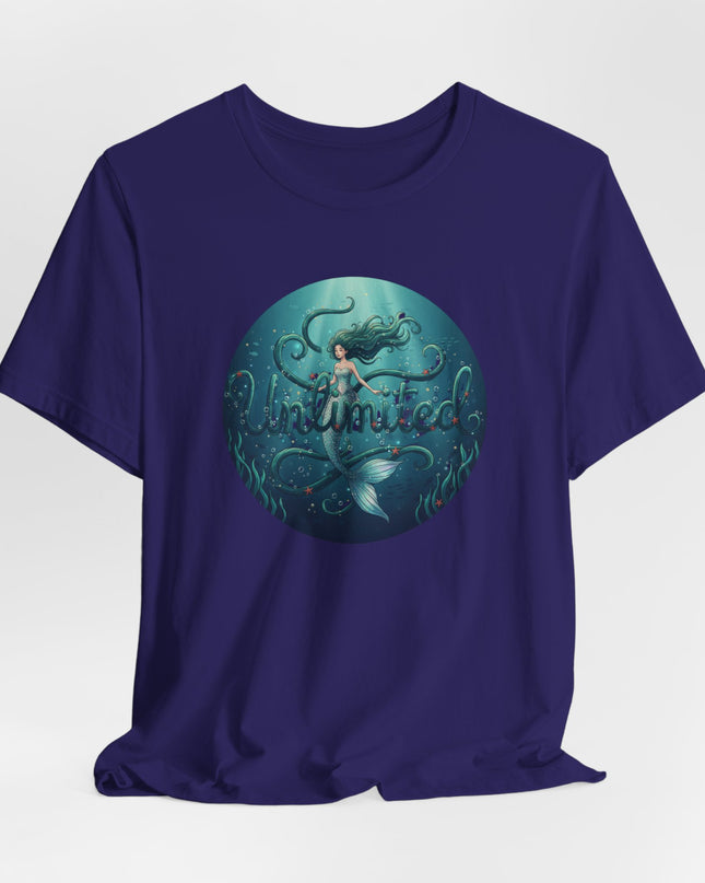 "Unlimited Mermaid" Unisex Jersey Short Sleeve Tee