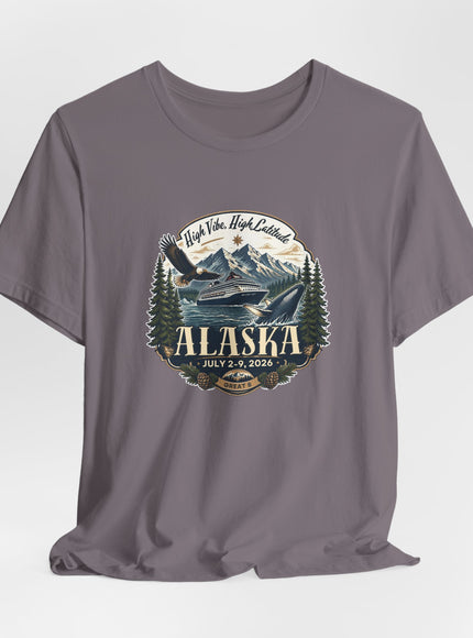 "Alaska" Unisex Jersey Short Sleeve Tee