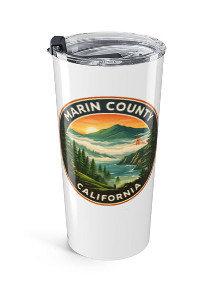 "Marin County, Above the Fog - no text" Tumbler 20oz