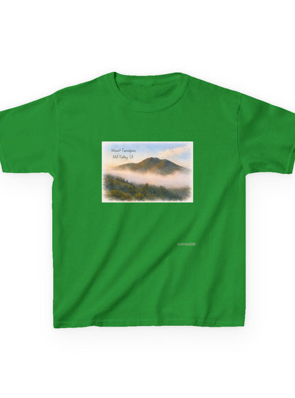 "Mount Tamalpais, Mill Valley, California Kids Heavy Cotton Tee