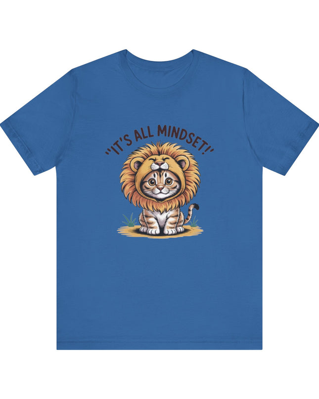 "Mindset Lion" Unisex Jersey Short Sleeve Tee