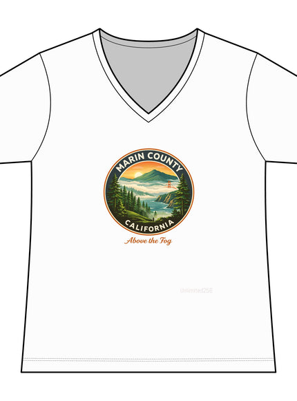 "Above the Fog" Women's Fan Favorite V-Neck Tee
