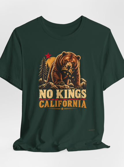 "No Kings California" Unisex Jersey Short Sleeve Tee