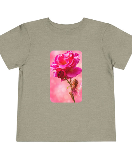"Fairy Rose" Toddler Short Sleeve Tee