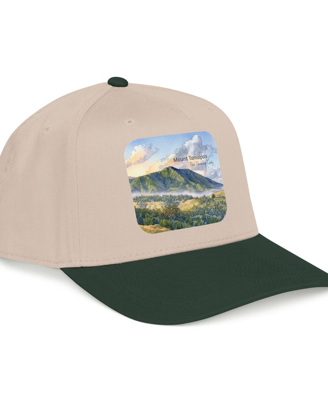 "Mount Tamalpais, the Sleeping Lady" Mid Profile Baseball Cap