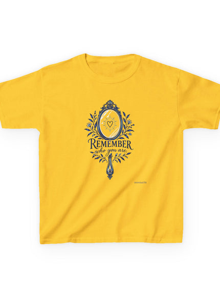 "Remember Who You Are" Kids Heavy Cotton Tee