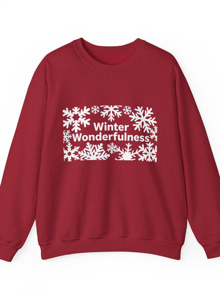 "Winter Wonderfulness" Unisex Adult Sweatshirt