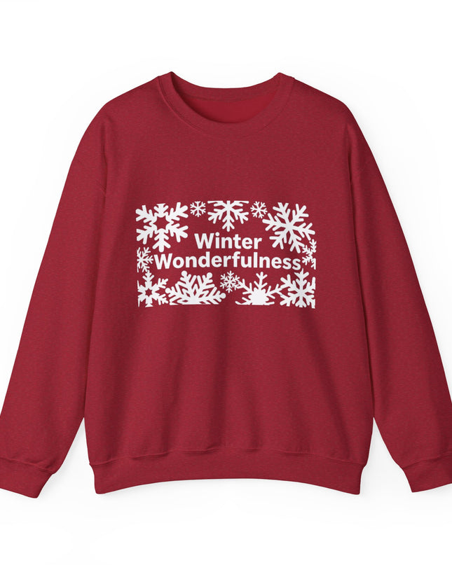 "Winter Wonderfulness" Unisex Adult Sweatshirt