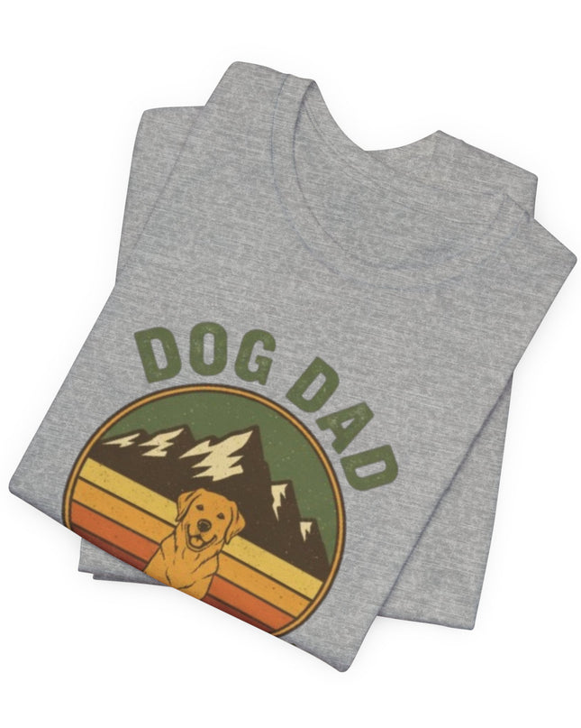 "Dog Dad Adventure Crew" Unisex Jersey Short Sleeve Tee