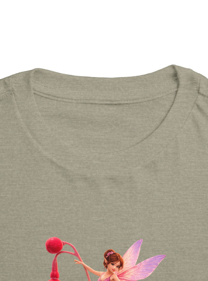 "Fuchsia Fairy" Toddler Short Sleeve Tee